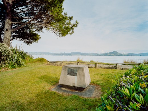 Coromandel Peninsula, Mercury Bay, Cook's Beach in November 1769 James Cook and the crew of the Endeavour observe the passage of Venus through Mercury, determine the exact location of Mercury Bay, and take possession of the land for the British Crown.