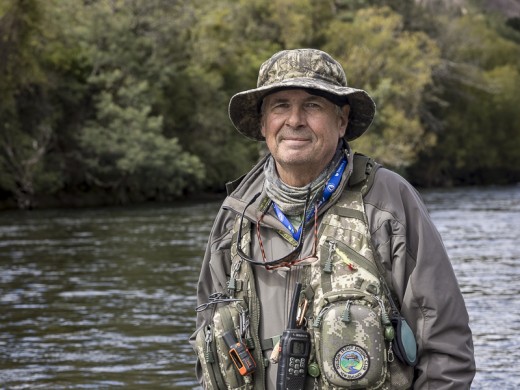 James Macdonald, 66, retired geologist, Ruby Bay, NZL, Motueka River, 2021-03-07