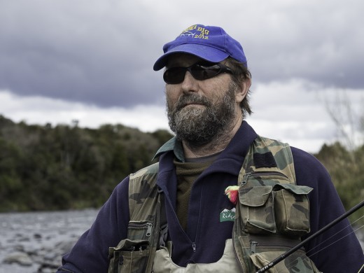 Simon Robertson, 61, Carterton, NZL, builder, Tongariro River, 2014-09-21 
